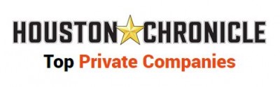 Houston Chronicle Top Private Companies badge.