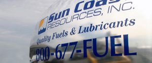 Sun Coast Resources Gasoline Fuel Tanker