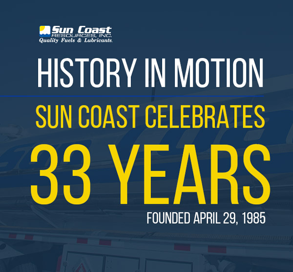 Sun Coast Resources for 33 years.