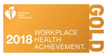 American Heart Association 2018 Workplace Health Achievement.