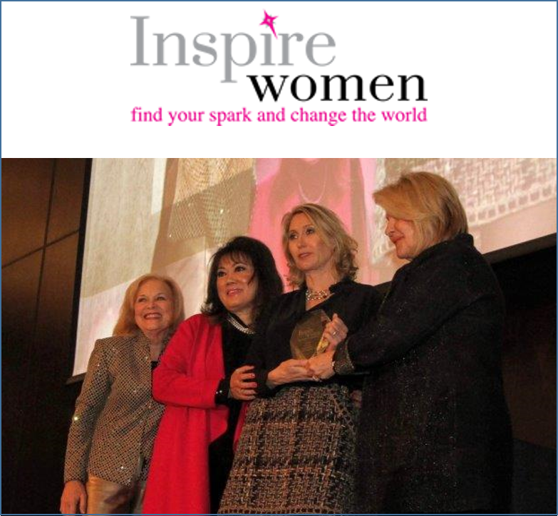 Kathy Lehne recognized as Honoree at Inspire Women 18th Annual Awards Luncheon.