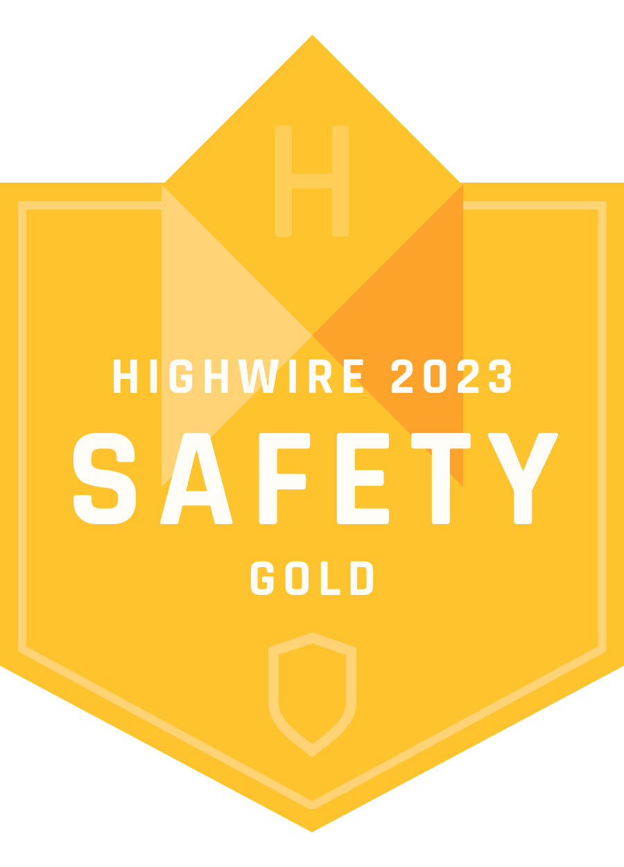Highwire 2023 Safety Gold logo